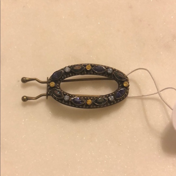 ⚡ Sorrelli Round Hollow Hair Barrette ⚡ - Picture 3 of 5